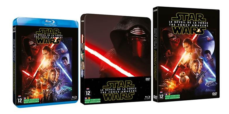 Star Wars Le Réveil de la Force DVD Blu-Ray