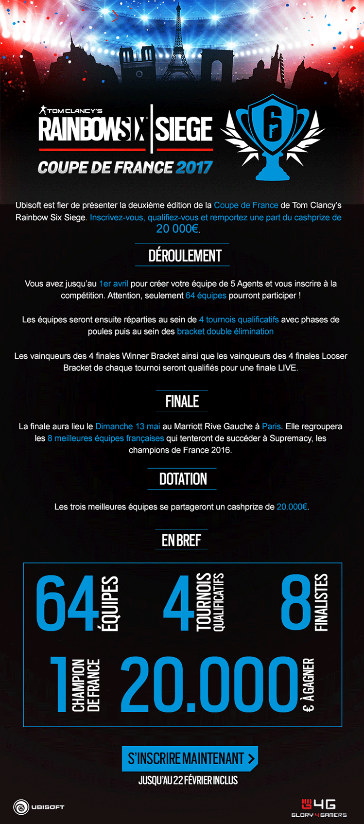 Coupe de France 2017 de Rainbow Six Siege