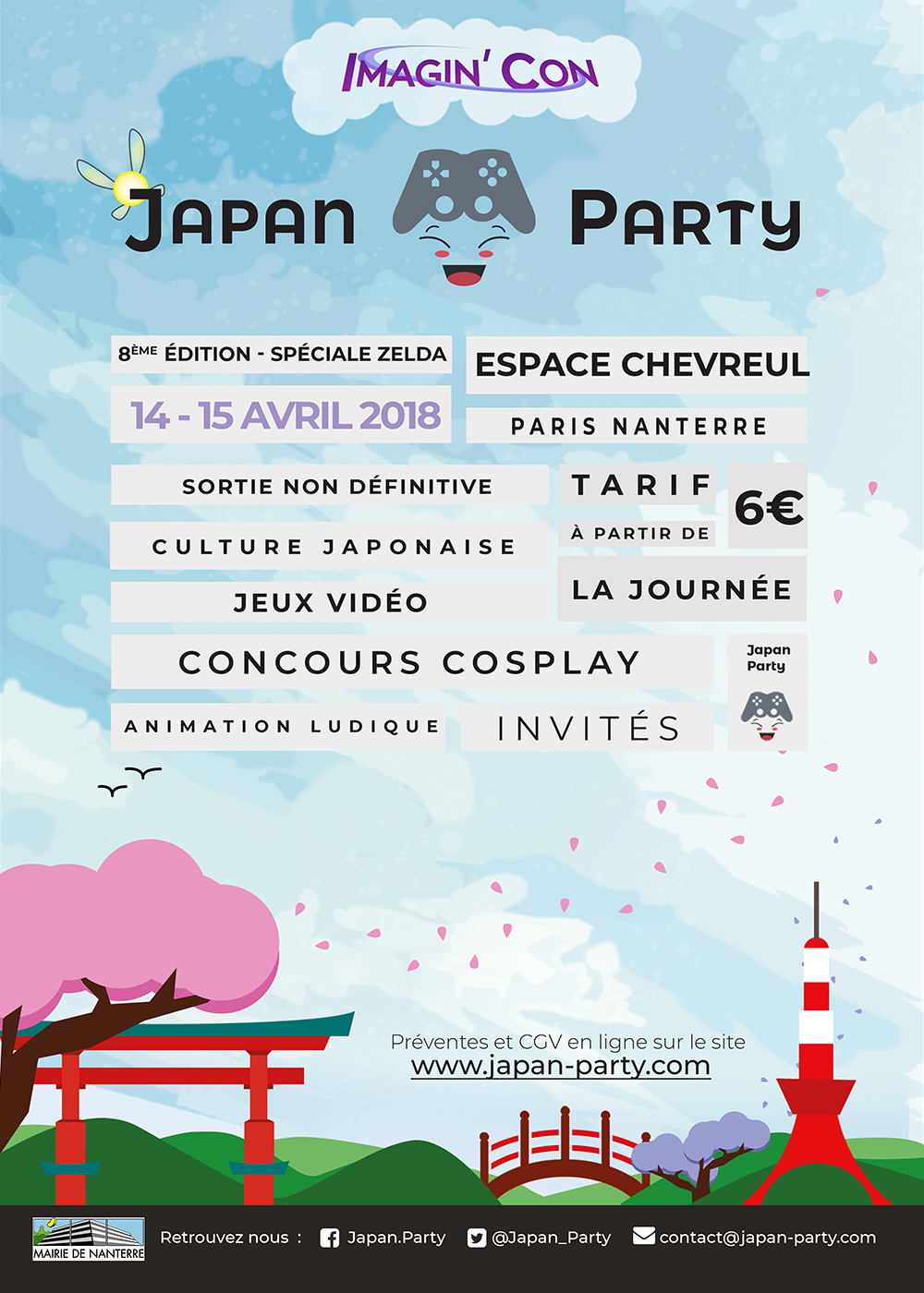 Japan Party 8 affiche