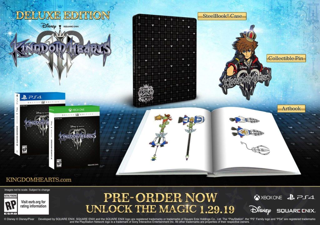 Kingdom Hearts III Deluxe Edition