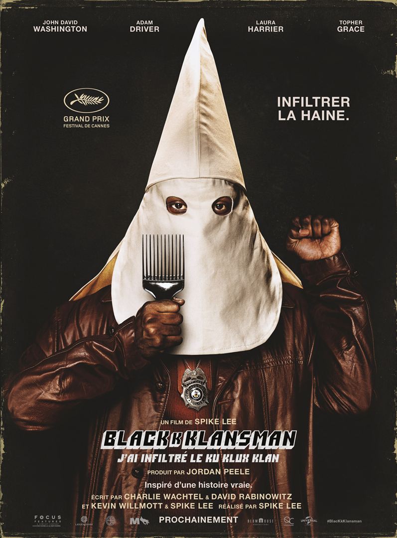 BlacKkKlansman - J'ai infiltré le Ku Klux Klan