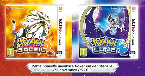 Pokémon Soleil et Pokémon Lune 3DS