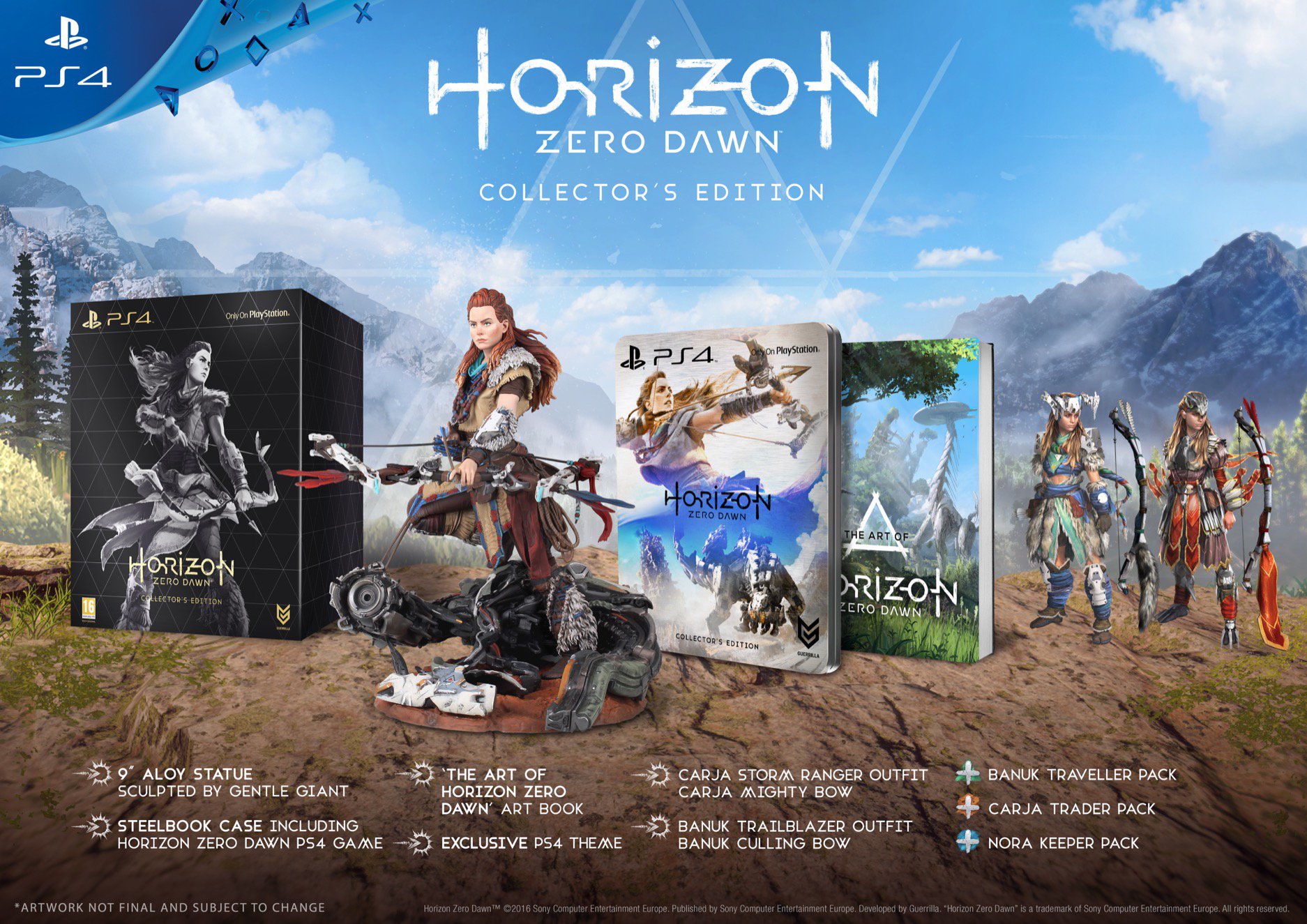 Horizon: Zero Dawn - Collector Edition - E3 2016 - PS4