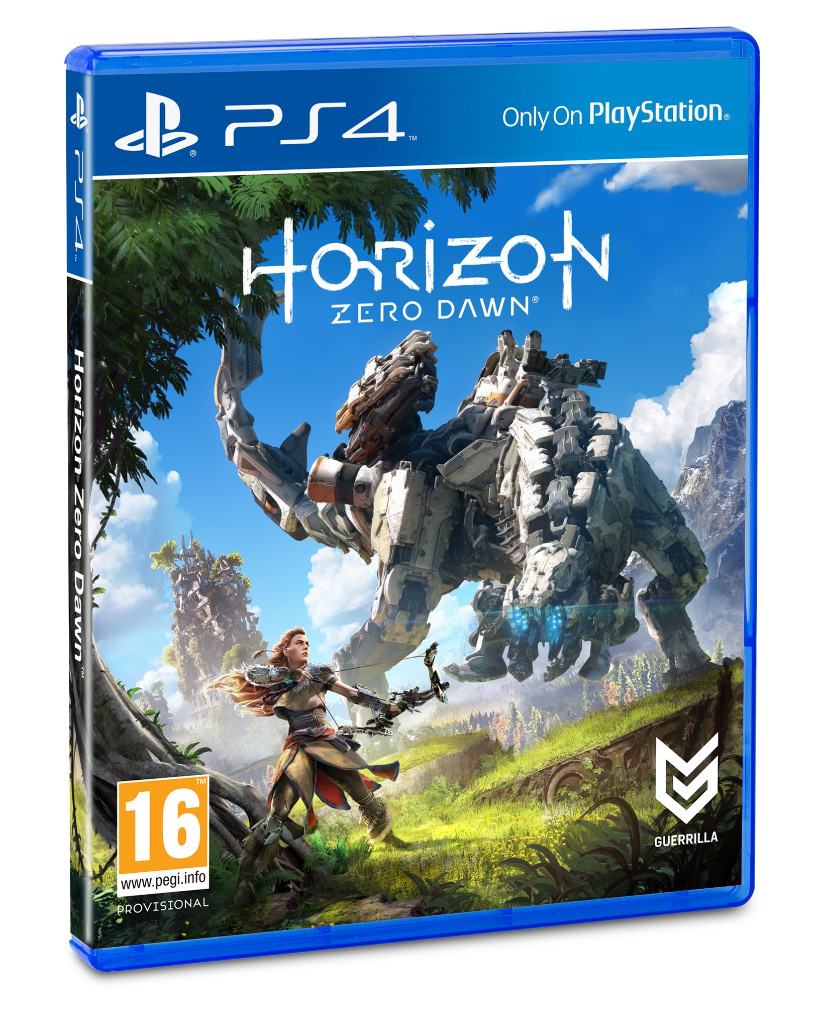 Horizon: Zero Dawn - Jaquette Cover - E3 2016 - PS4