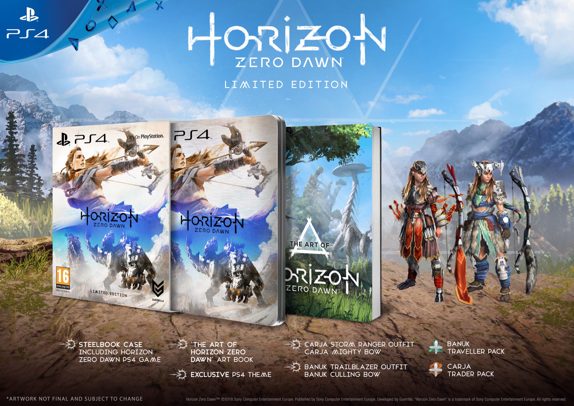 Horizon: Zero Dawn - Limited Edition - E3 2016 - PS4