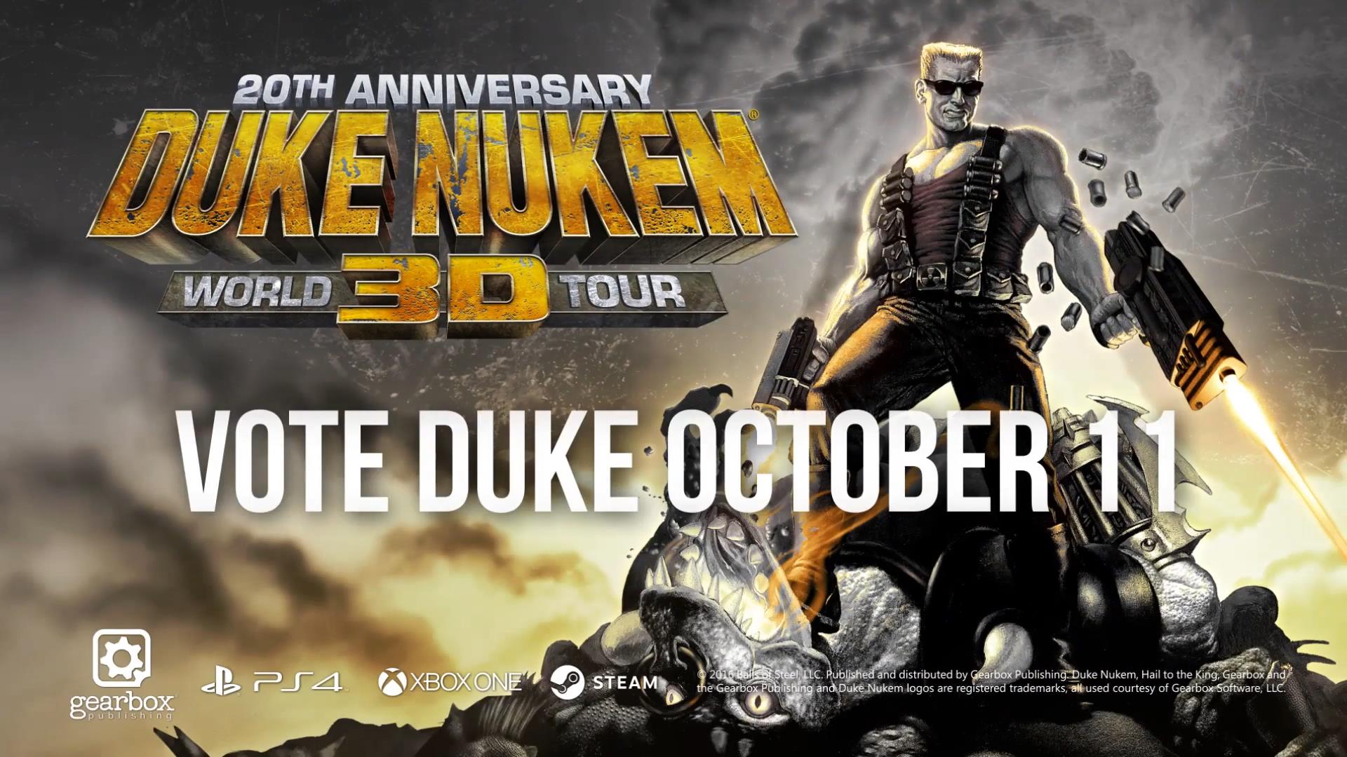 Duke Nukem 3D 20th Anniversary Edition World Tour annoncé Duke Nukem 3D 20th Anniversary Edition World Tour