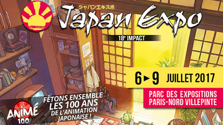 Japan Expo dévoile son affiche pour ses 18 ans ! Japan Expo 18