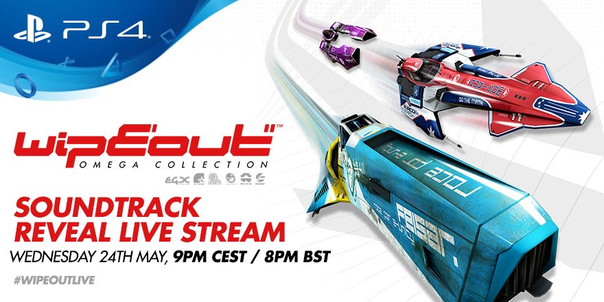 Découvrez en direct la bande-originale de WipEout: Omega Collection WipEout: Omega Collection