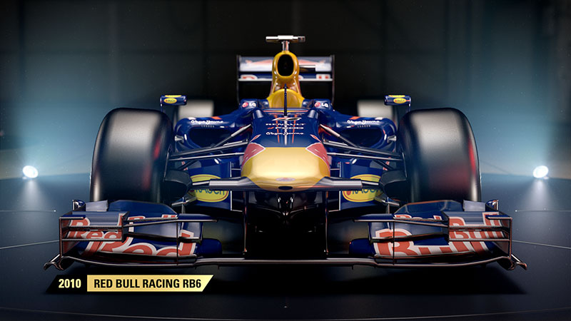 F1 2017 : La Red Bull Racing RB6 de 2010 dévoilée F1 2017 - 2010 Red Bull Racing RB6