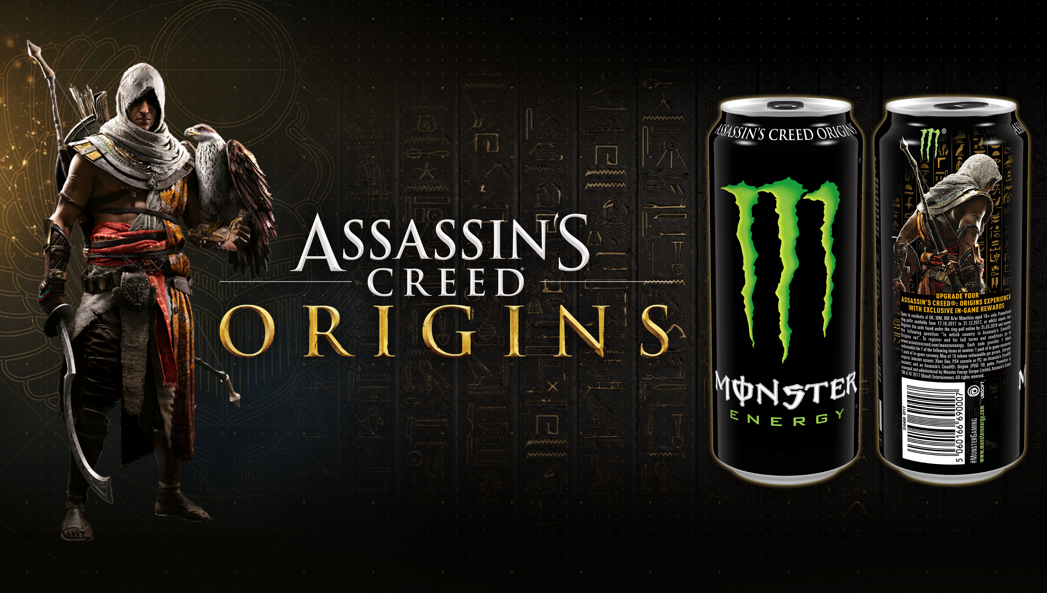 Assassin's Creed Origins Monster Energy