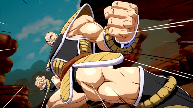 Dragon Ball FighterZ : Nappa sort de l’ombre et explose tout dans un court trailer Dragon Ball FighterZ Nappa