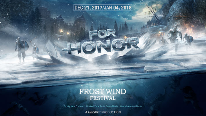 For Honor : le Frost Wind Festival débarque… Winter is coming ! For Honor - Frost Wind Festival