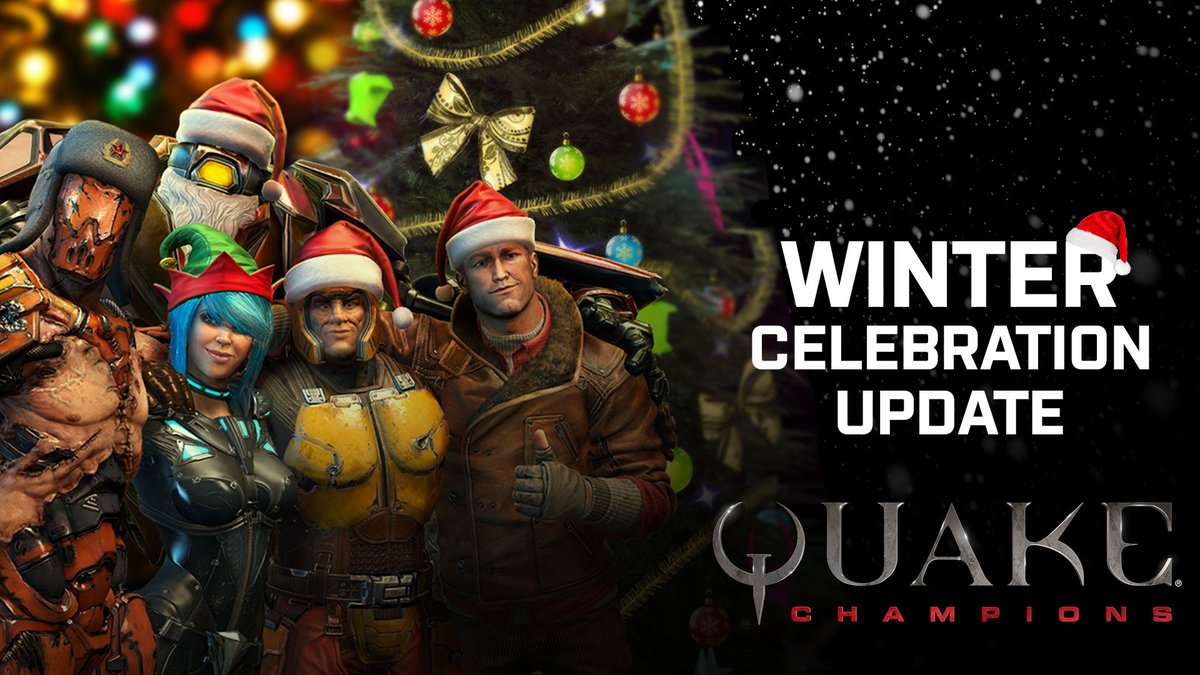 Quake Champions : une mise à jour pour célébrer les fêtes de fin d’année Quake Champions Winter