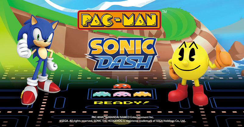 Sonic Dash Pac Man