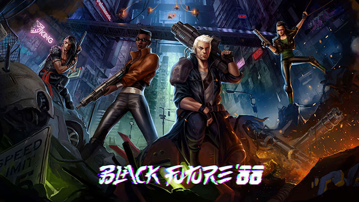 Black Future ’88 : le shooter roguelike qui rallume le PC de 1988