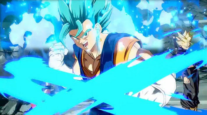 Dragon Ball FighterZ : une date pour Vegetto (SSB) et Zamasu fusionné Dragon Ball FighterZ Super Saiyajin Blue Vegito