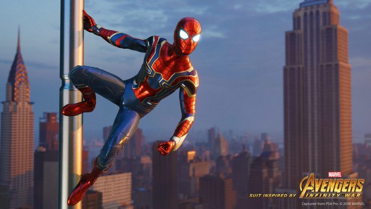 Marvel’s Spider-Man : la tenue Iron Spider d’Avengers: Infinity War dévoilée