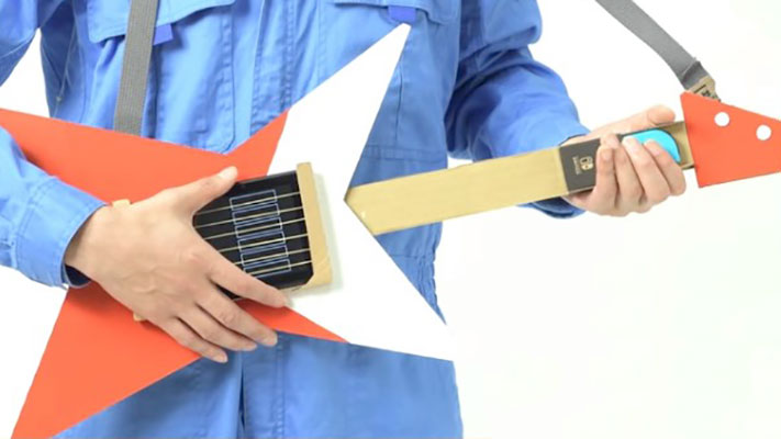 Nintendo Labo : une troisième vidéo sur le mode Atelier Toy-Con Nintendo Labo - Guitare