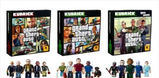 Les Kubrick Grand Theft Auto sont enfin disponibles ! Kubrick Grand Theft Auto
