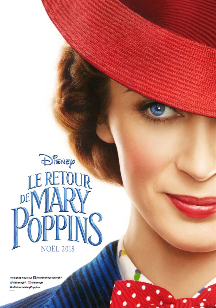 Le Retour de Mary Poppins Affiche