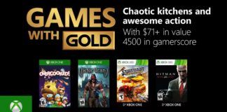 Xbox Live Games With Gold jeux offerts octobre 2018