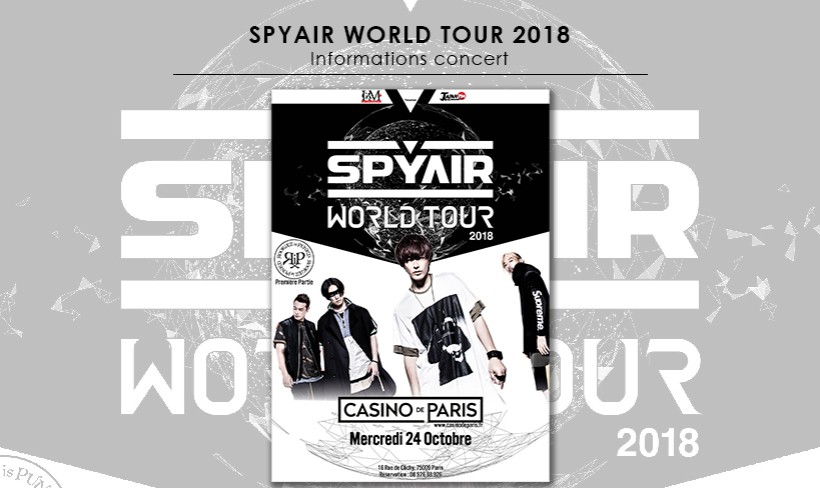 SPYAIR WORLD TOUR 2018