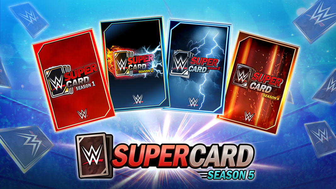 WWE SuperCard Season 5 CardBacks