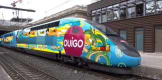 Dragon Ball Super : des trains aux couleurs de l’anime Dragon Ball Super - Broly