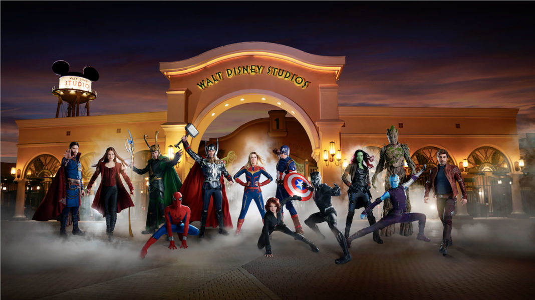 Captain Marvel Disneyland Paris La Saison des Super Héros Marvel