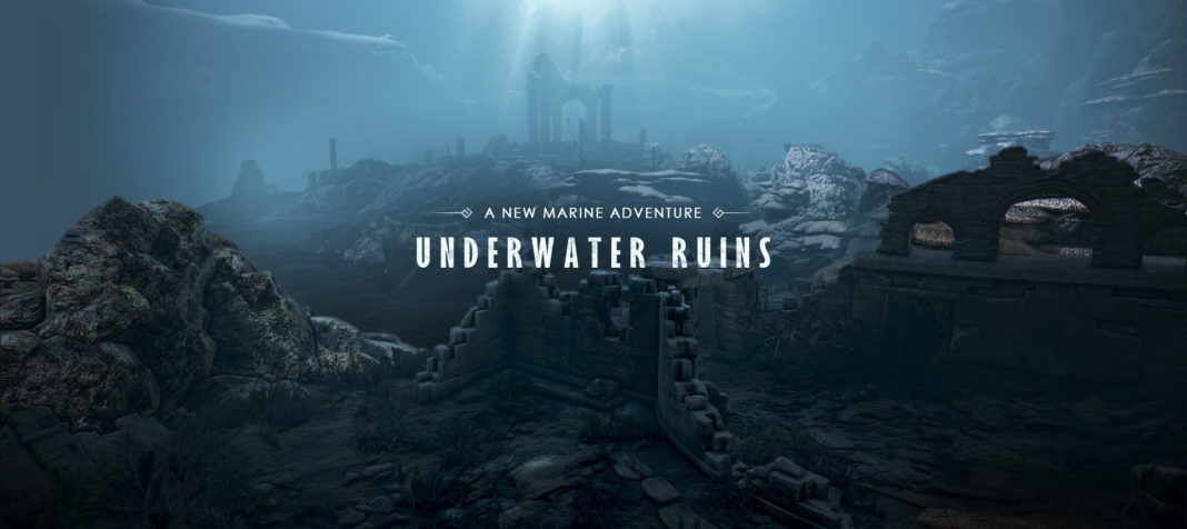 Black Desert Online Underwater ruins