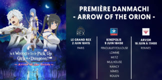 Danmachi -Arrow of the Orion- : 9 séances à travers la France ! Danmachi--Arrow-of-the-Orion-