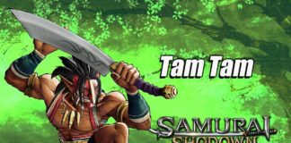 Samurai Shodown : le sud-africain Tam Tam se montre dans une nouvelle vidéo ! Samurai Shodown Tam-Tam
