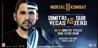 Mortal Kombat 11 : le DJ Belge Dimitri Vegas bientôt disponible en Sub-Zero ! Mortal Kombat 11 Dimitri Vegas
