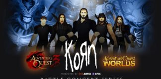 AdventureQuest 3D et AQWorlds accueillent désormais des performances du groupe KORN AdventureQuest 3D KORN
