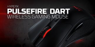 HyperX Pulsefire Dart : la souris de gaming sans fil compatible Qi HyperX Pulsefire Dart