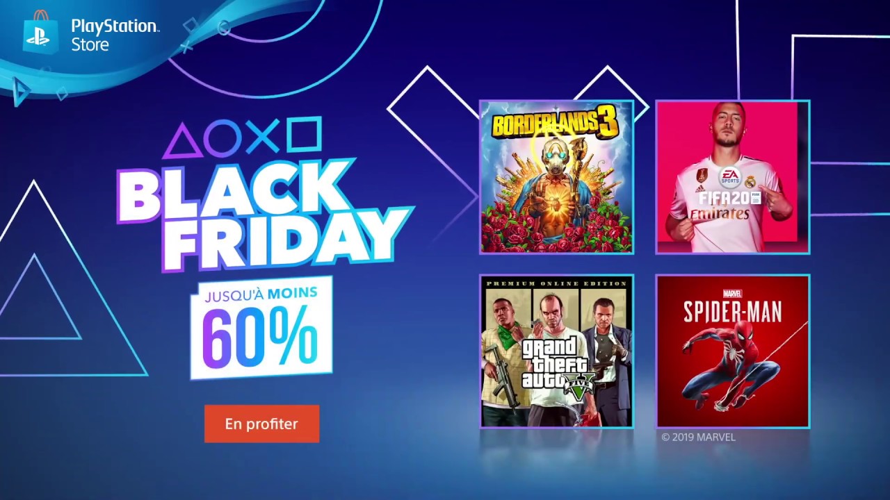 Black Friday] PS4 : les offres PlayStation Store