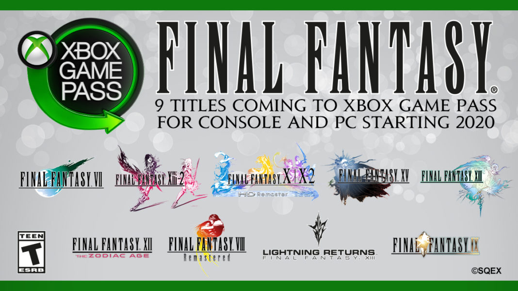 Final Fantasy Legacy Xbox Game Pass