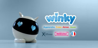 Winky : le robot éducatif made in France débarque à Noël ! Winky