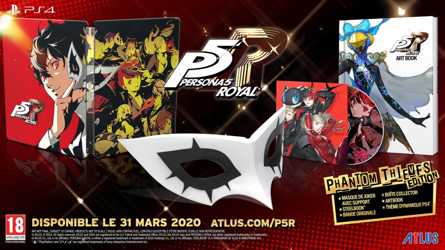 Persona 5 Royal dévoile sa date de sortie et ses deux éditions collectors
