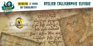 Atelier Calligraphie Eflique le 16 février 2020 au Dernier Bar avant la Fin du Monde Atelier Calligraphie Eflique - Dernier Bar avant la Fin du Monde