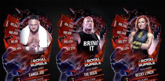 WWE SuperCard : le niveau Royal Rumble est disponible WWE SuperCard