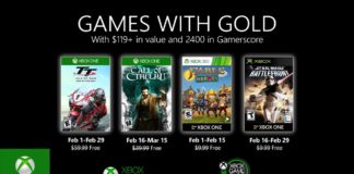 Xbox Live Games With Gold February 2020 Février 2020