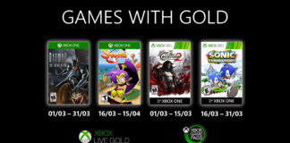 Xbox Live Games With Gold Mars 2020