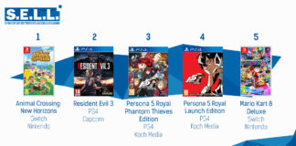 TOP des Ventes de Jeux Vidéo – semaine 14 / 2020 TOP Ventes sem 14 2020