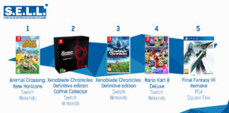 TOP des Ventes de Jeux Vidéo – semaine 22 / 2020 Top Ventes Jeux Video Sem 22 2020