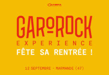 Garorock Experience – le 12 septembre 2020 à Marmande (47) GAROROCK EXPERIENCE