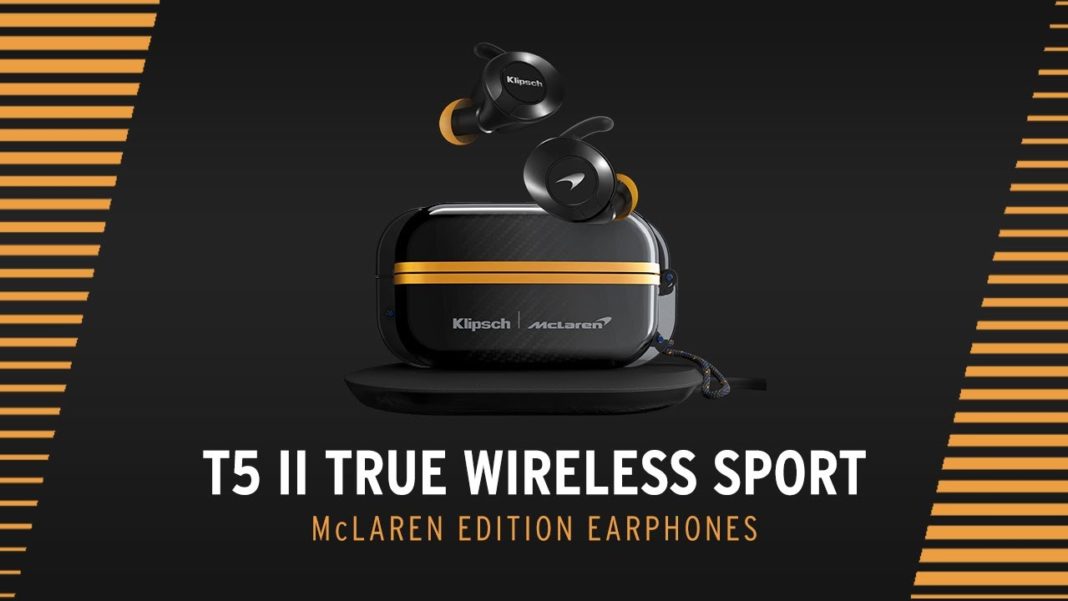 Klipsch T5 True Wireless Sport McLaren Racing