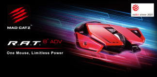 Mad Catz R.A.T. 8+ ADV : la souris gaming haute performance Mad Catz R.A.T. 8+ ADV