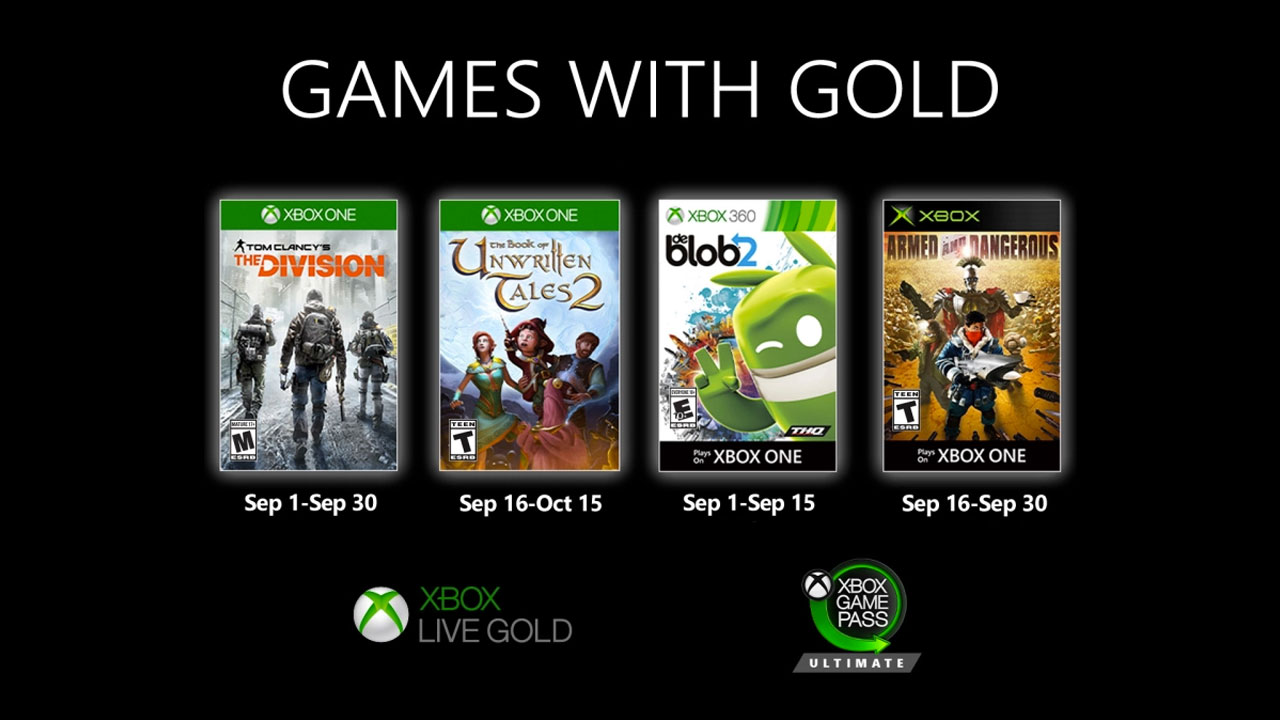 Simuleren wet Ontslag Xbox Live Games With Gold : les jeux offerts du mois de septembre 2020