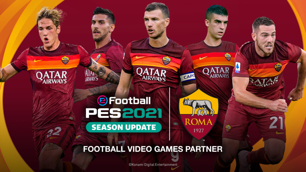 eFootball PES 2021 SEASON UPDATE X AS Roma